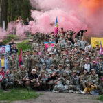 Ком’юніті “Rivne Red Black” та Rivne Running Club провели курс «Евакуація пораненого» для учасників гри «Джура»
